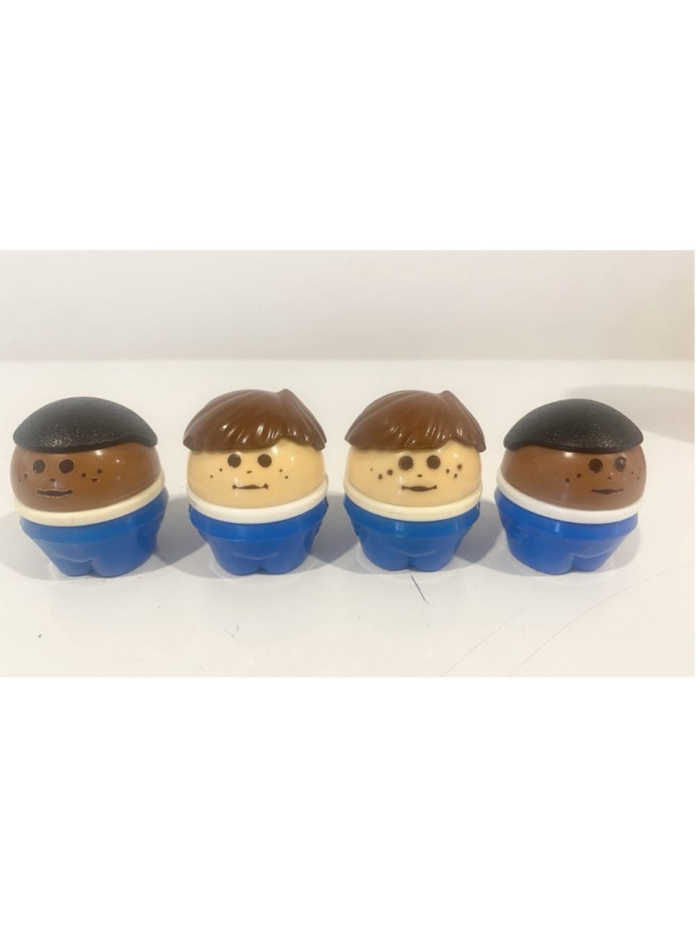 Vintage Little Tikes Toddle Tots Lot 11 Figures Jumbo Weeble Wobble Chime 1980s - Picture 4 of 6